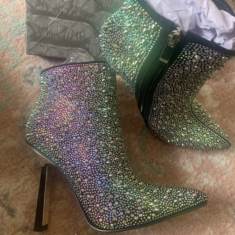 High Heeled Booties